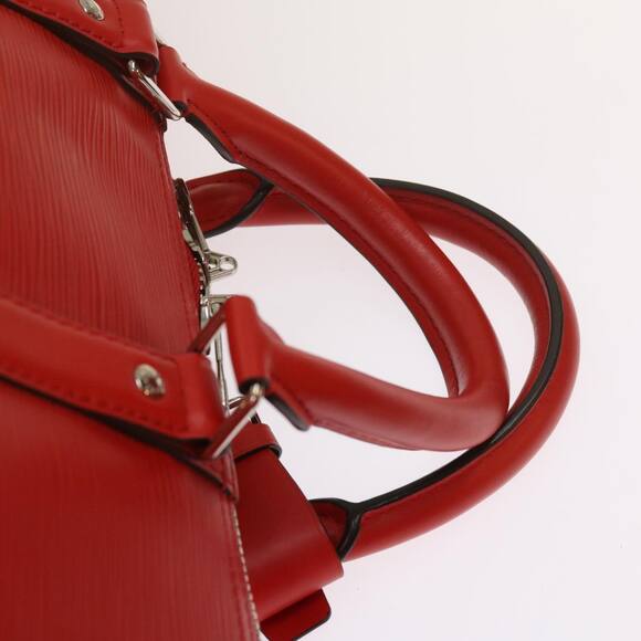 LOUIS VUITTON Epi Supreme Keepall Bandouliere 45 Bag Red M53419 - Picture 15 of 16